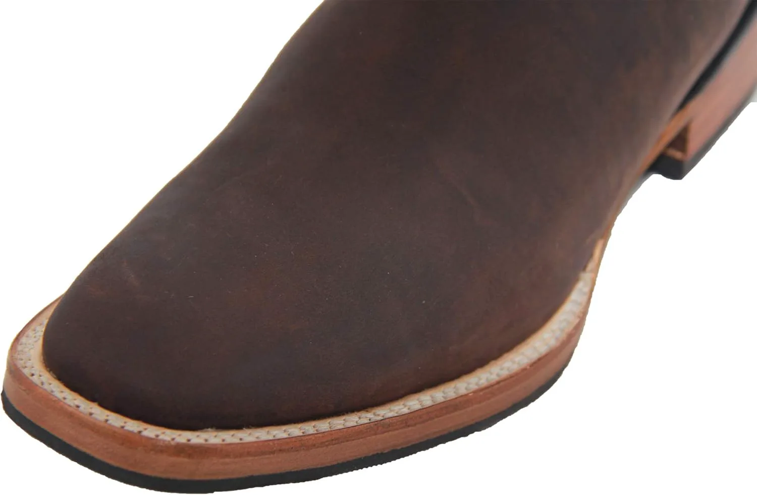 

Мужские короткие ковбойские ботинки The Western Shops с квадратным носком из натуральной кожи Generic