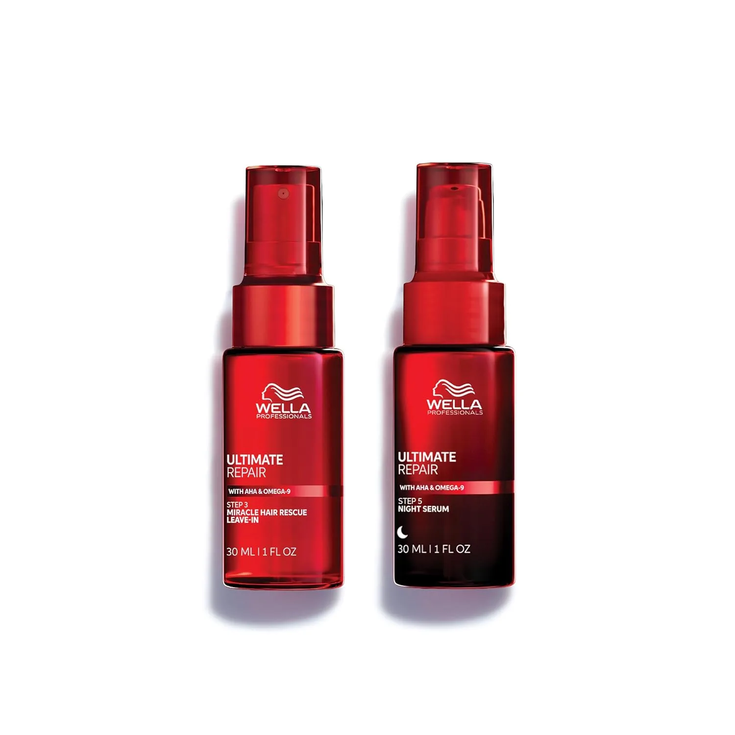 Набор Wella Professionals ULTIMATE REPAIR Miracle Hair Rescue + ULTIMATE REPAIR Night Hair Serum | Роскошные несмываемые средства для глубокого восстановления и ночной защиты | Веганский продукт Набор 2 шт. | 94,6 мл