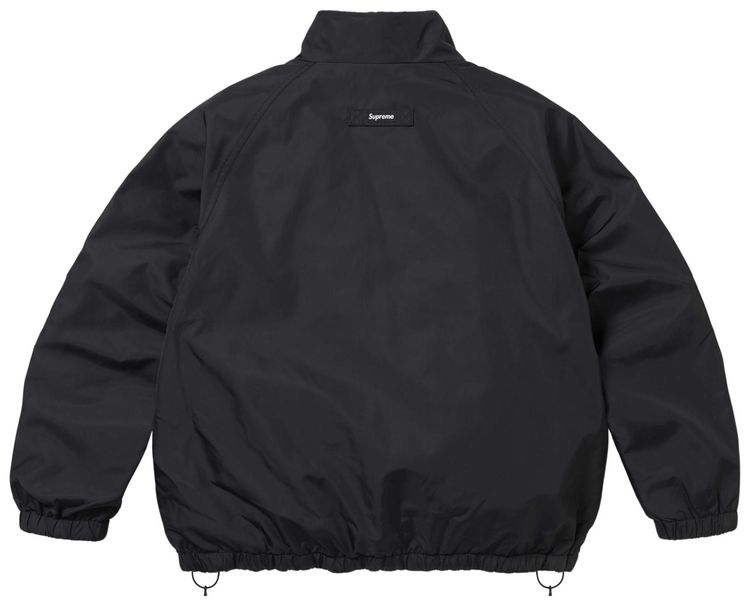 Спортивная куртка Supreme Polartec Reversible Track Jacket, черная — фото 2