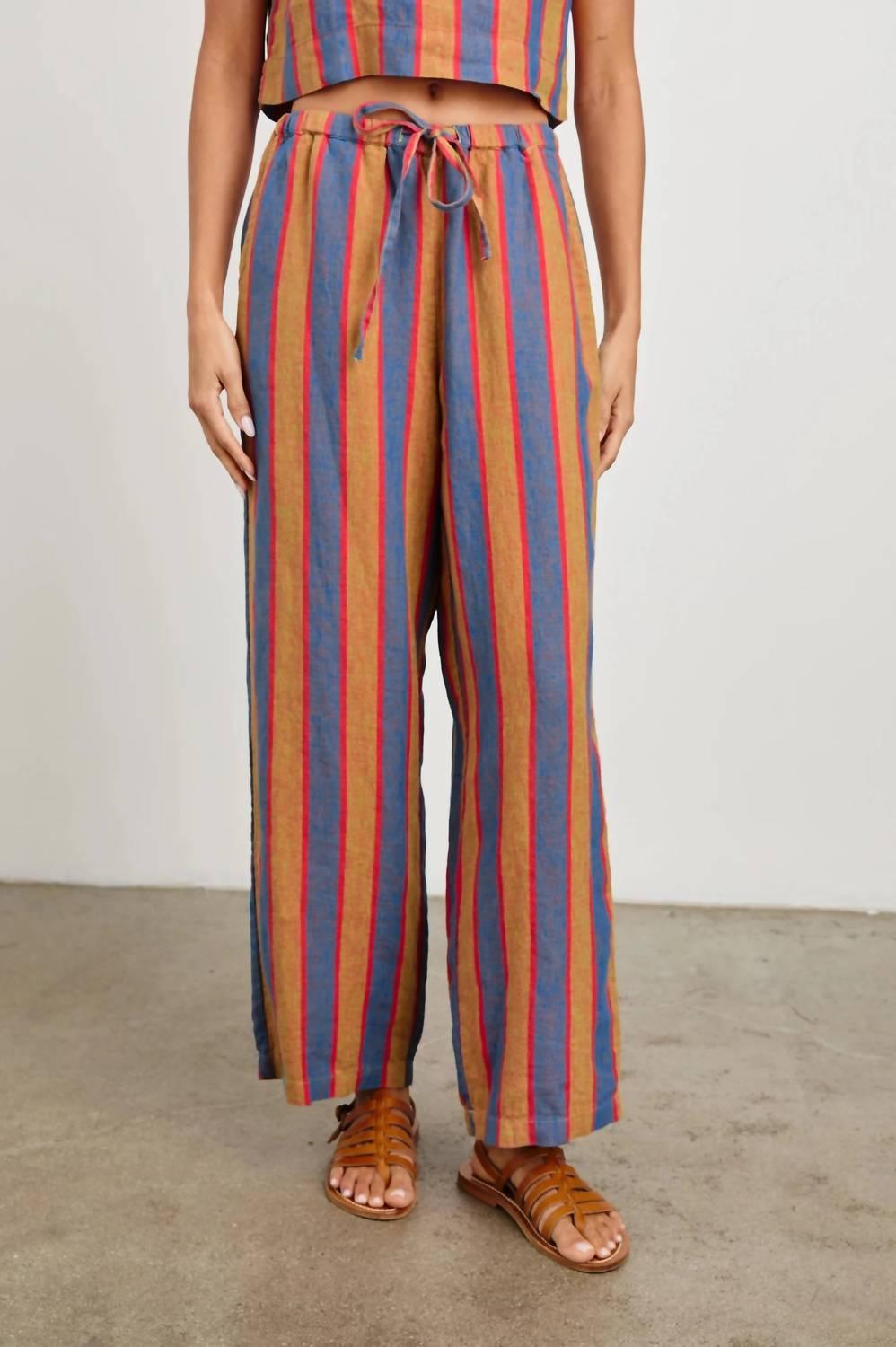 

Emmie Pant In Rio Stripe Rails, Rio Stripe