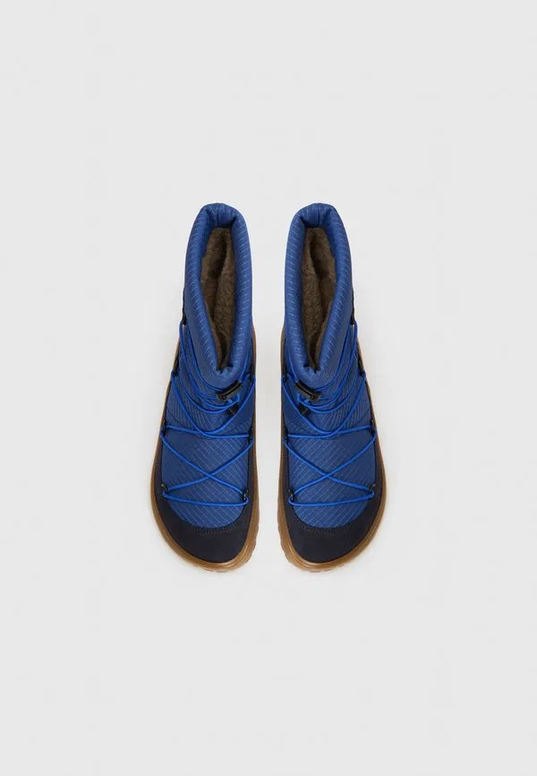 Зимние ботинки barefoot tex track из шерсти Froddo, Dark Blue — фото 4
