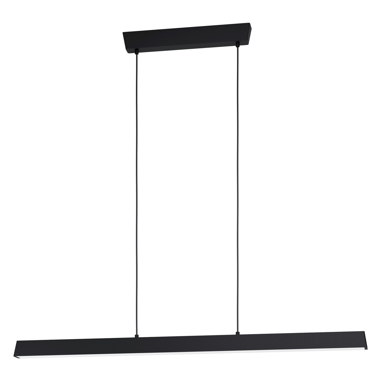 

Светодиодная подвесная лампа Eglo, 122x5,5x110 см, черно-белый