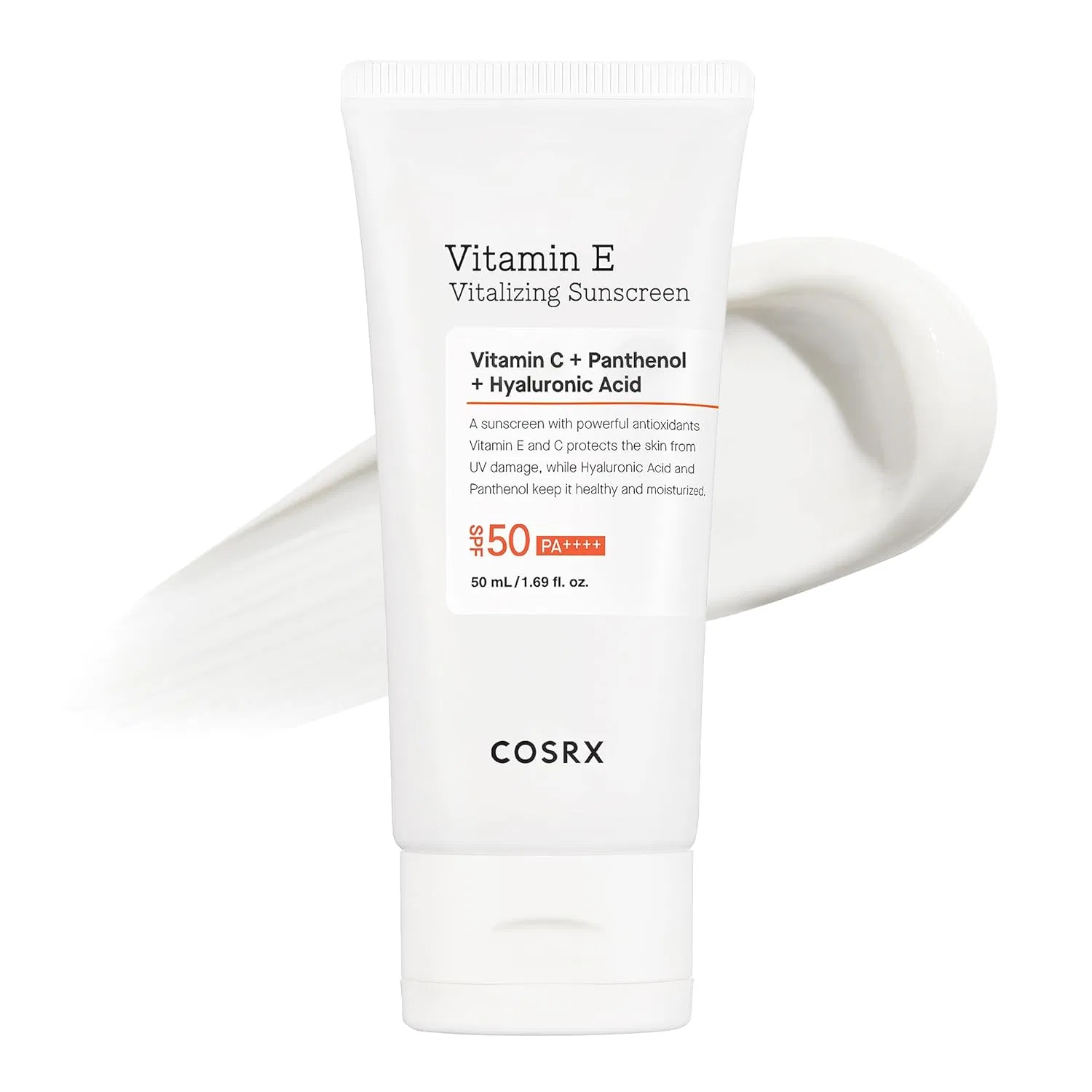 Солнцезащитный крем для лица SPF 50 с витамином Е от COSRX Cosrx
