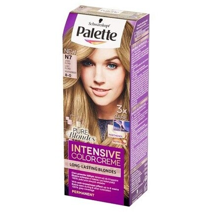 

Стойкая краска для волос Intensiv Color Creme N7 Светло-русый, Palette