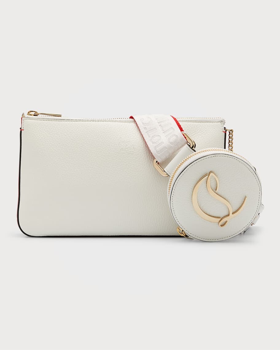 

Кожаная сумка через плечо Loubila Hybrid на молнии Christian Louboutin