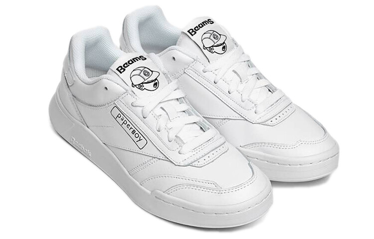 Кроссовки Reebok Club C Legacy Beams X Paperboy Paris White — фото 2