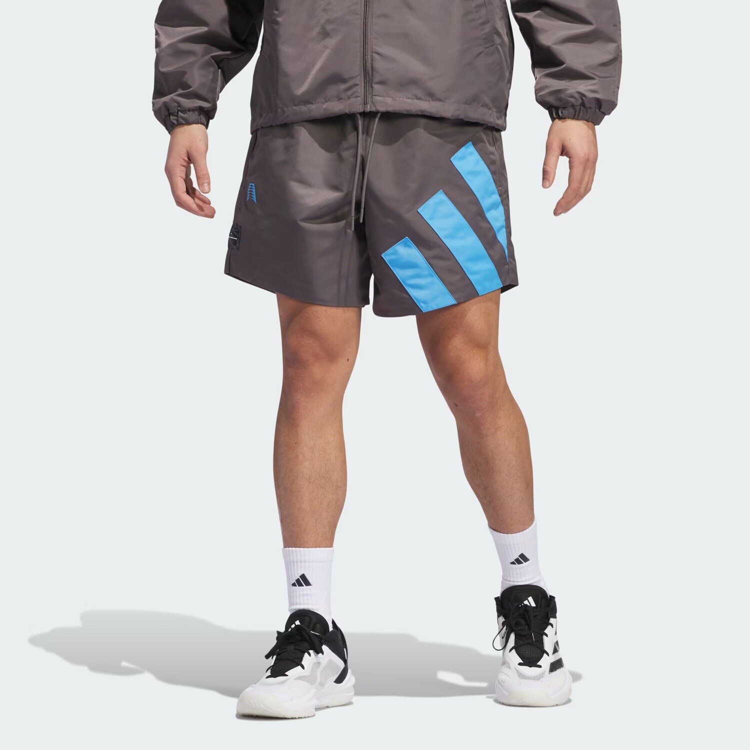 

Шорты Фонда Энтони Эдвардса Adidas, цвет Charcoal