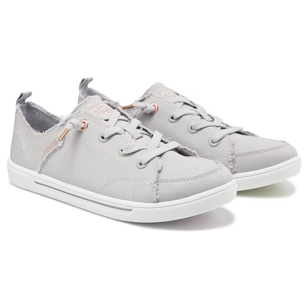 Кеды на резинке Bobs b cute 2.0 Skechers, grey canvas