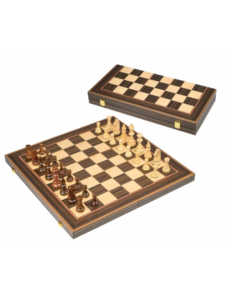 

2604 - Шахматный набор, турнирного размера, доска - Для детей от 6 лет и старше