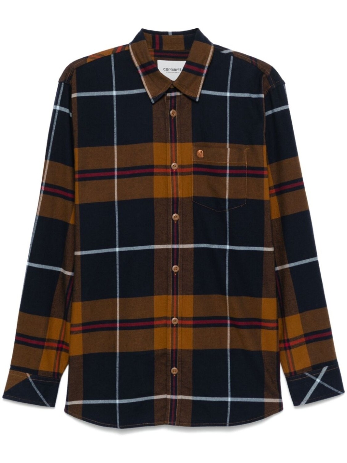 

Carhartt WIP рубашка Garnett, синий