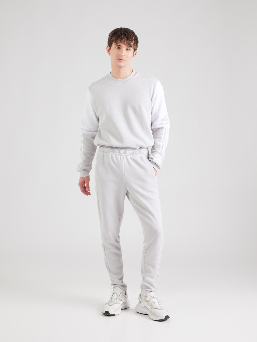 Зауженные тренировочные брюки ADIDAS PERFORMANCE, светло-серый — фото 4