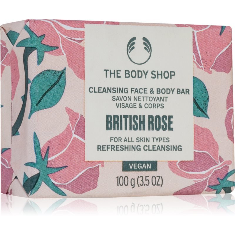 

Мыло для тела и лица The Body Shop British Rose 100 г