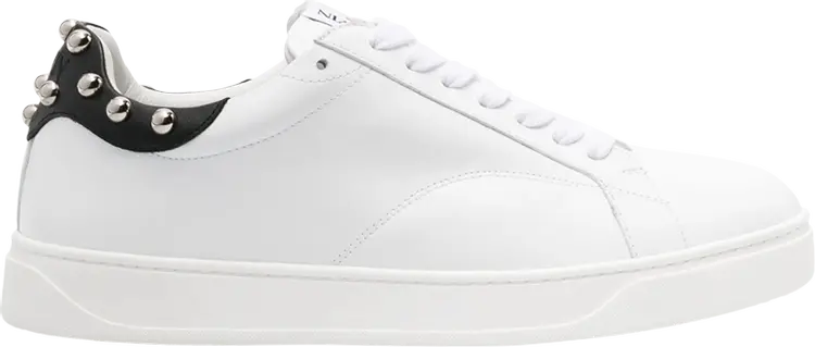 

Кроссовки Lanvin DDB0 Sneaker 'Studded - White Jet Black', белый