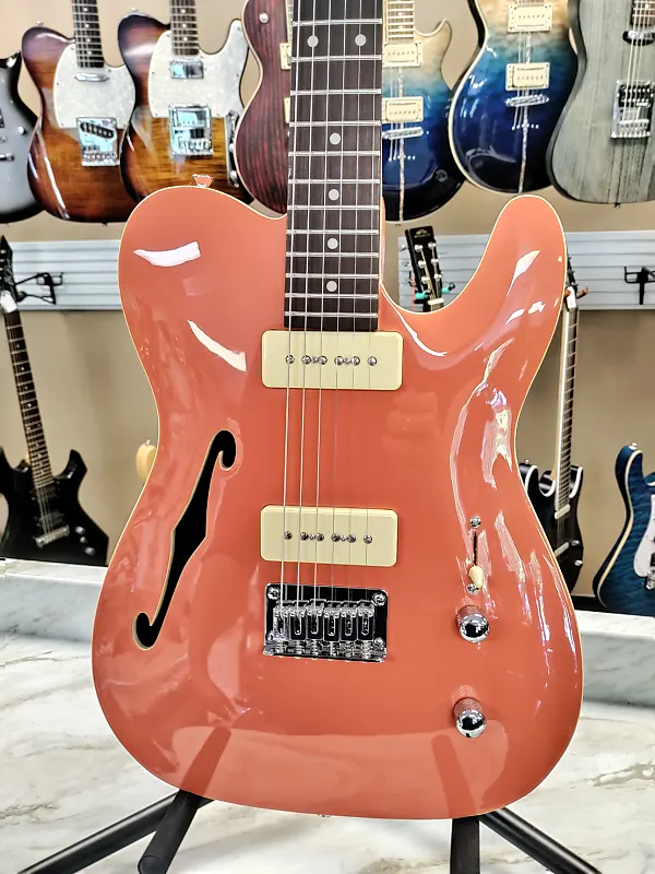 

Электрогитара Michael Kelly Prototype Thin Line Orange