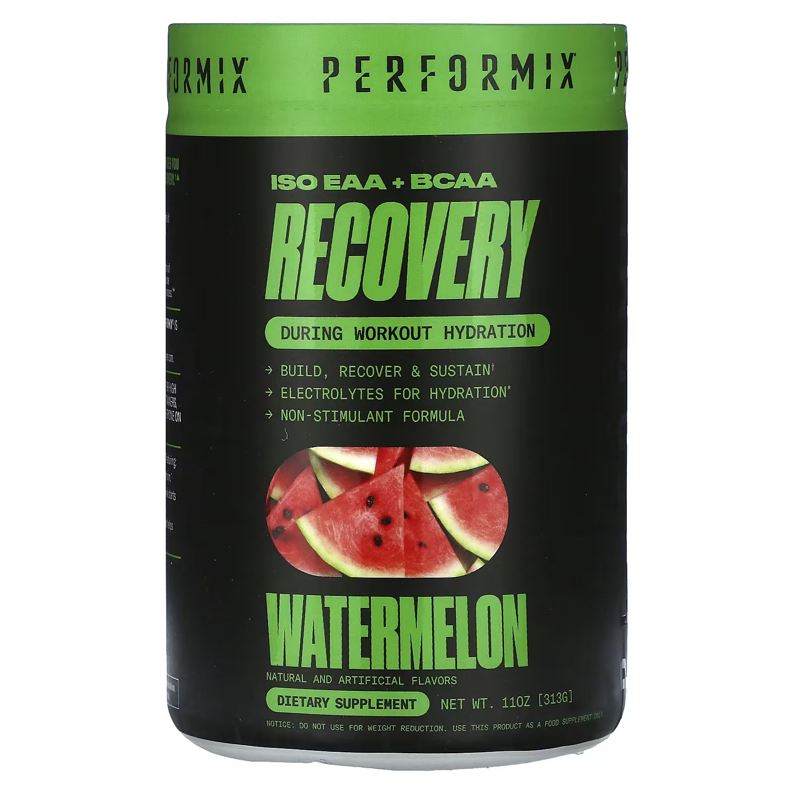 

ISO EAA + BCAA Recovery, арбуз, 11 унций (313 г) Performix