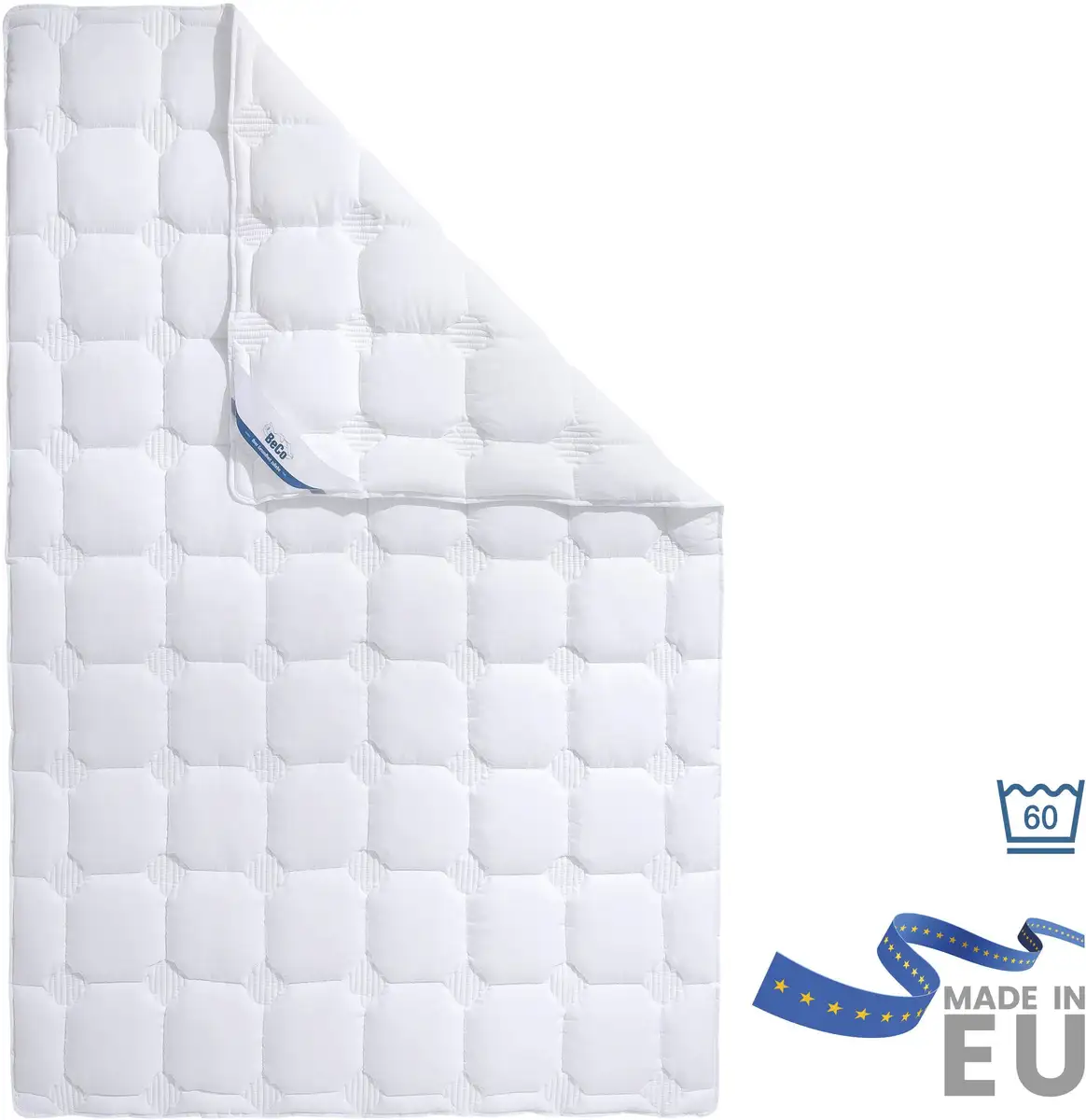 

Одеяло из микрофибры Beco "Medibett Cotton Soft duvet 200х200 см, белый