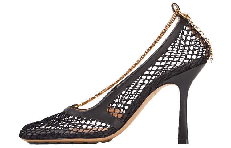 

Туфли женские Bottega Veneta на высоком каблуке, черный