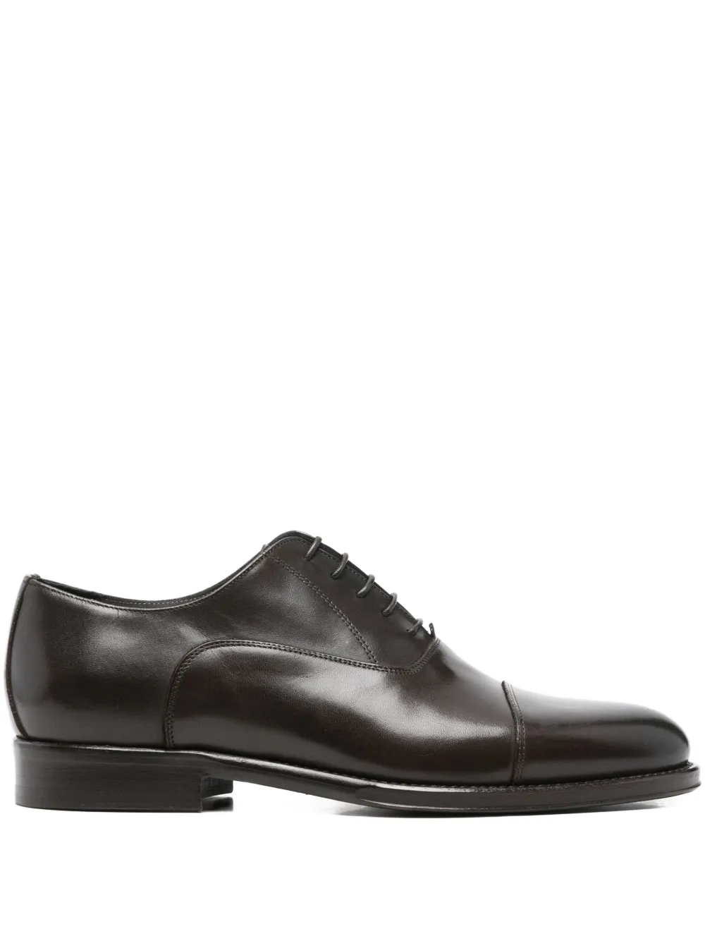 

Кожаные оксфорды на шнуровке Corneliani, коричневый