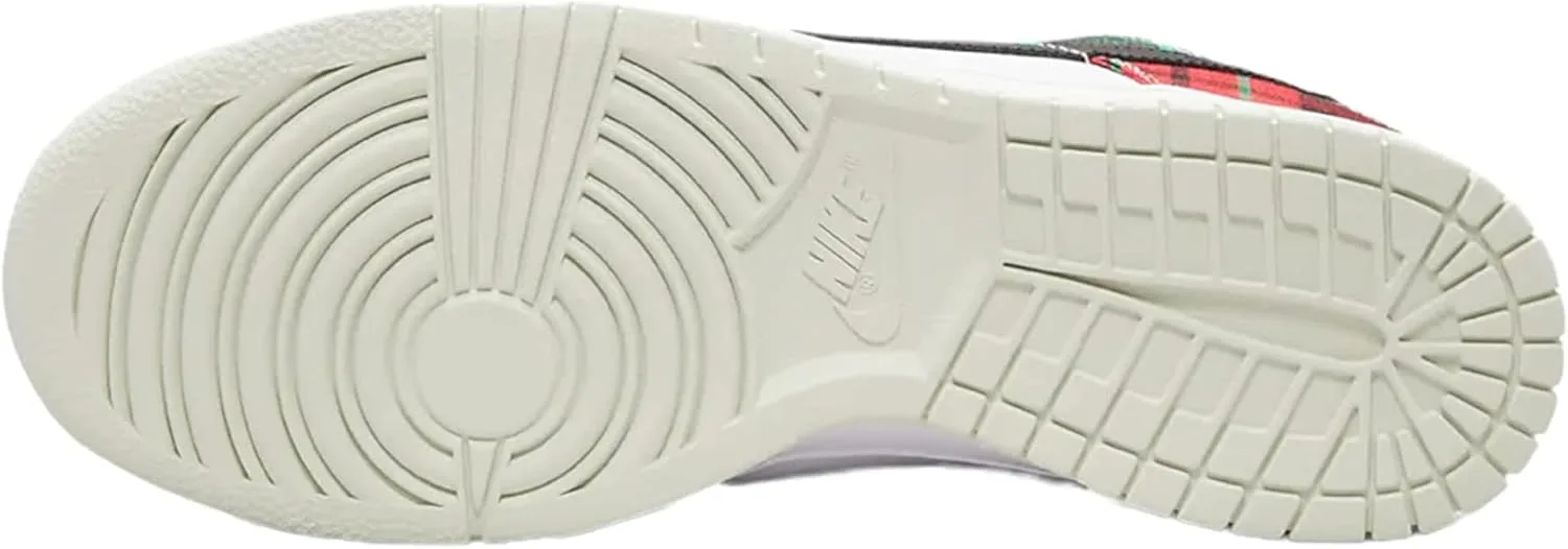 Мужские кроссовки для скейтбординга Nike Dunk Low Retro, белый/черный/красный/зеленый — фото 2