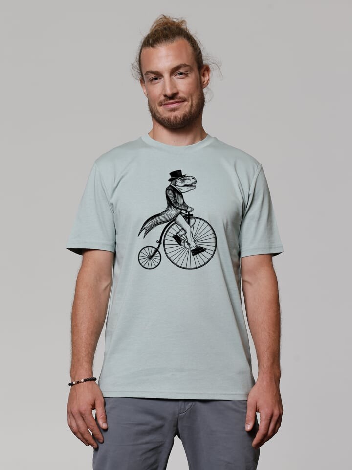 

Футболка wat Apparel T-Shirt T-Rex auf Fahrrad, цвет Aloe