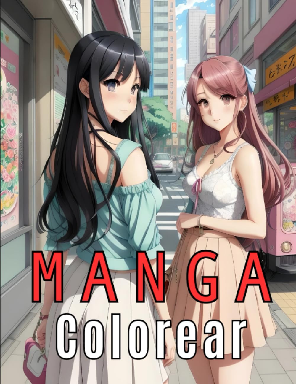 

Manga Colorear: 50 ilustraciones de anime femenino para colorear para adolescentes y adultos (Spanish Edition) (Independently published)