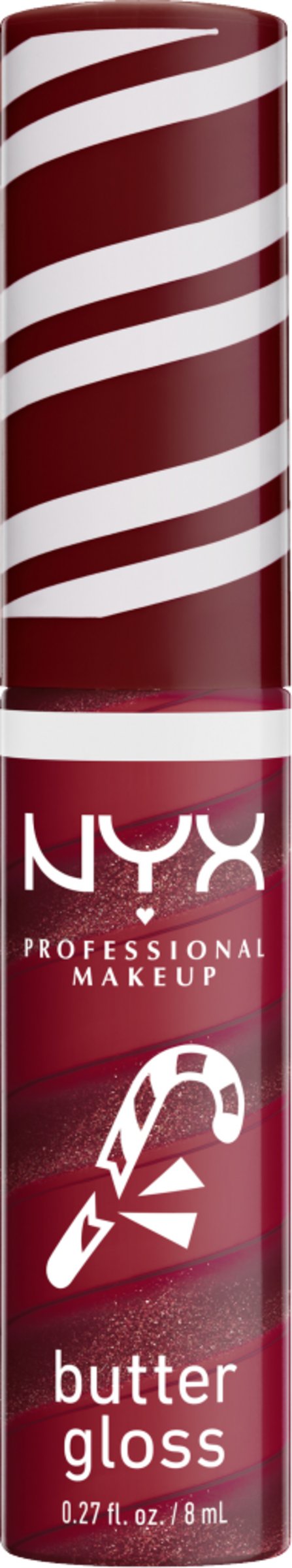 

Блеск для губ NYX Professional MakeUp Butter Gloss Swirl Peppermint Swirl Candy Cane