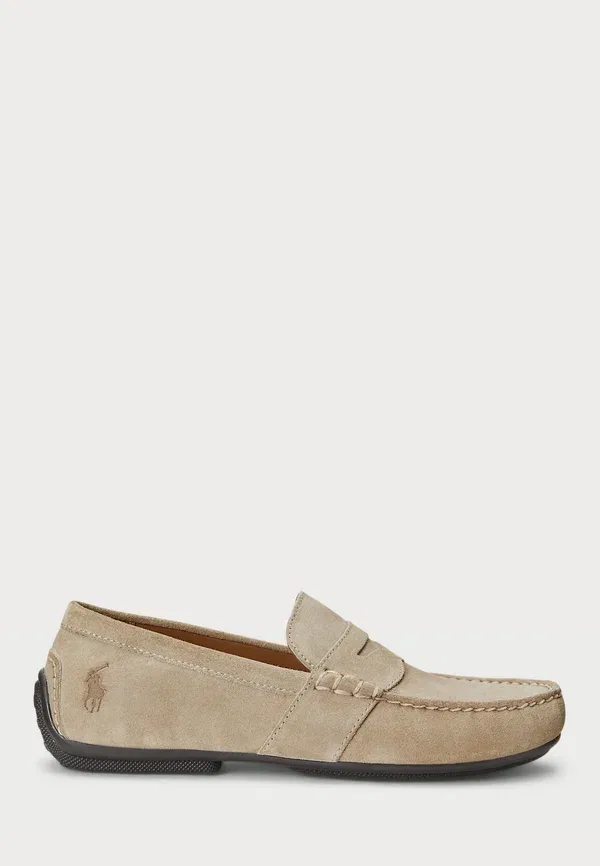 Мокасины Reynold suede driver moccasins Polo Ralph Lauren, молочный