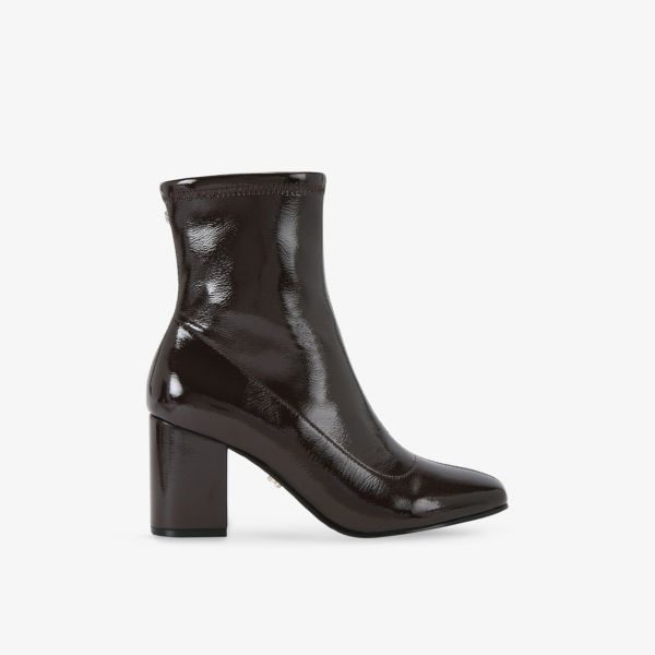 Ботильоны Carvela Strut из искусственной кожи, коричневый