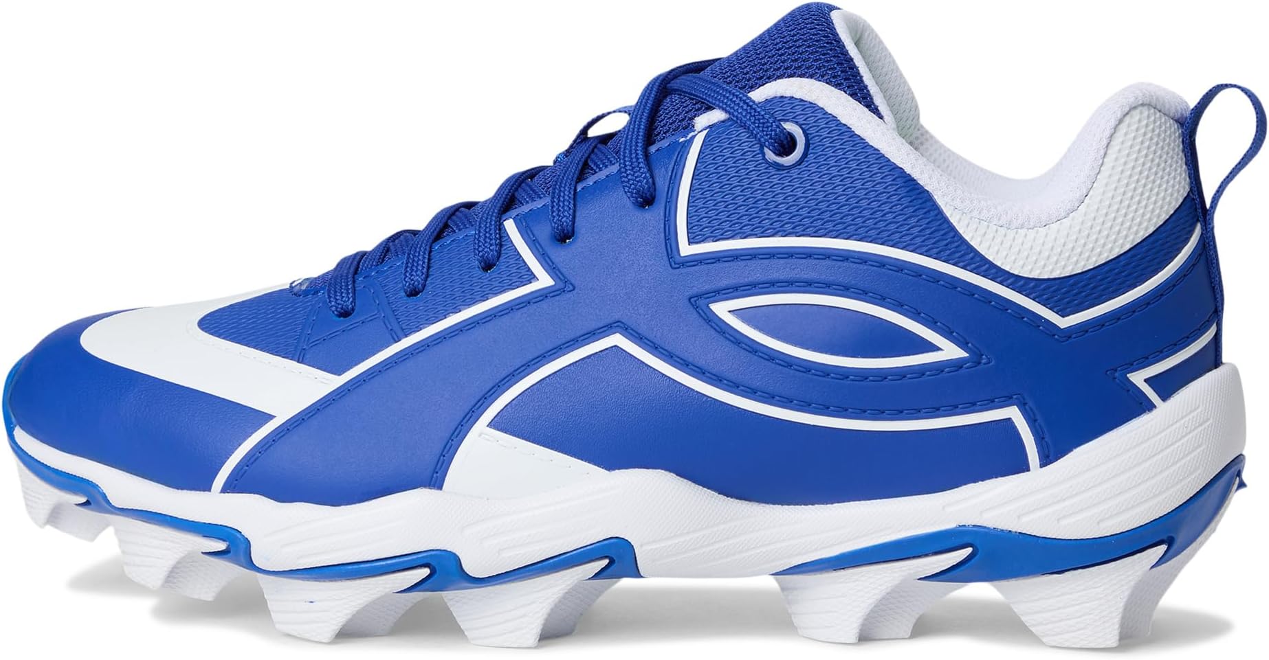 Кроссовки Under Armour Kids  Leadoff Icon Low RM Jr. Baseball Cleats, Royal/Royal/Black — фото 4