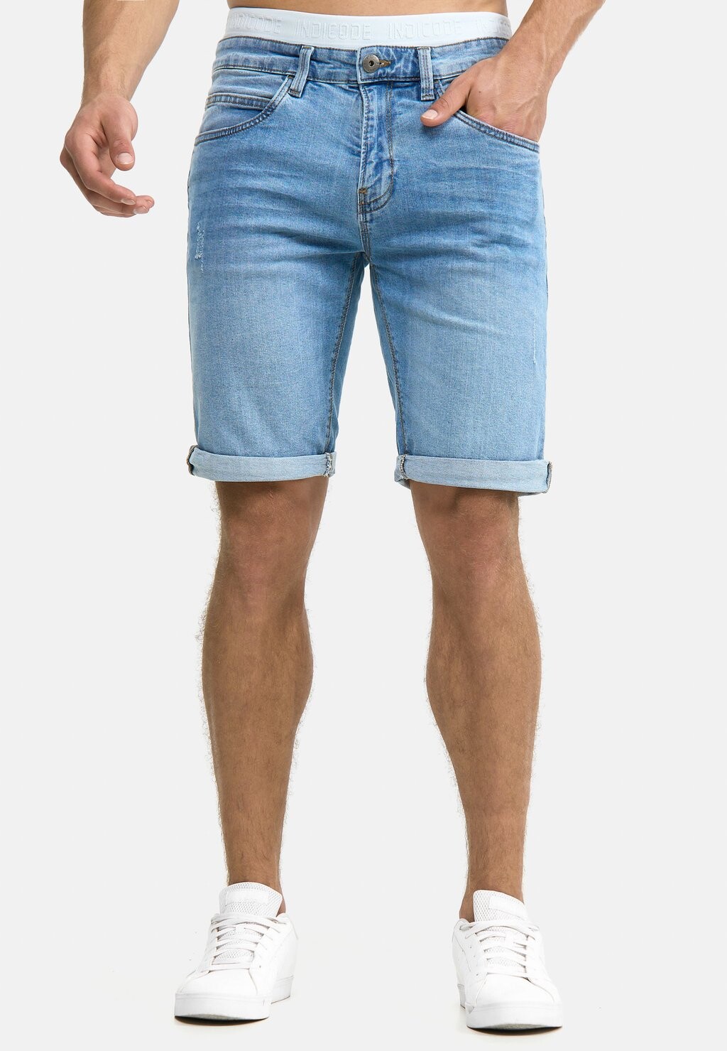 

Джинсовые шорты CUBA CADEN INDICODE JEANS, цвет blue
