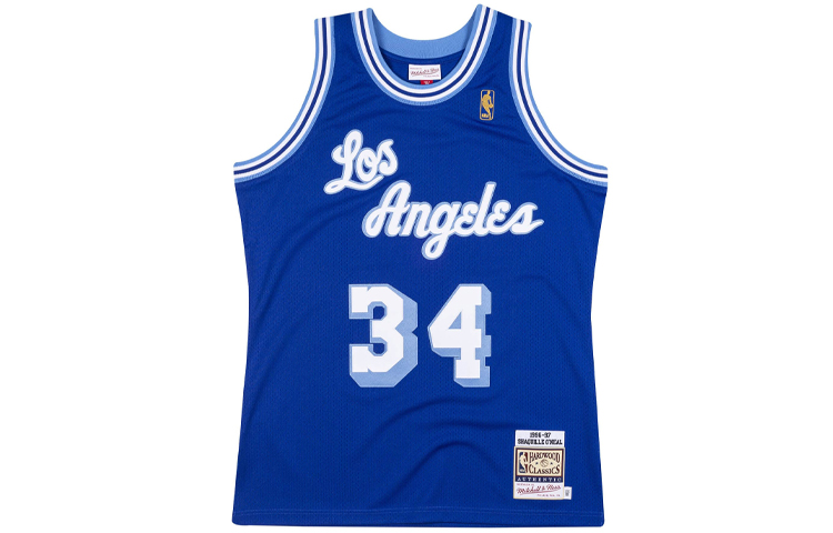 

Mitchell Ness Баскетбольная майка мужская королевского синего цвета