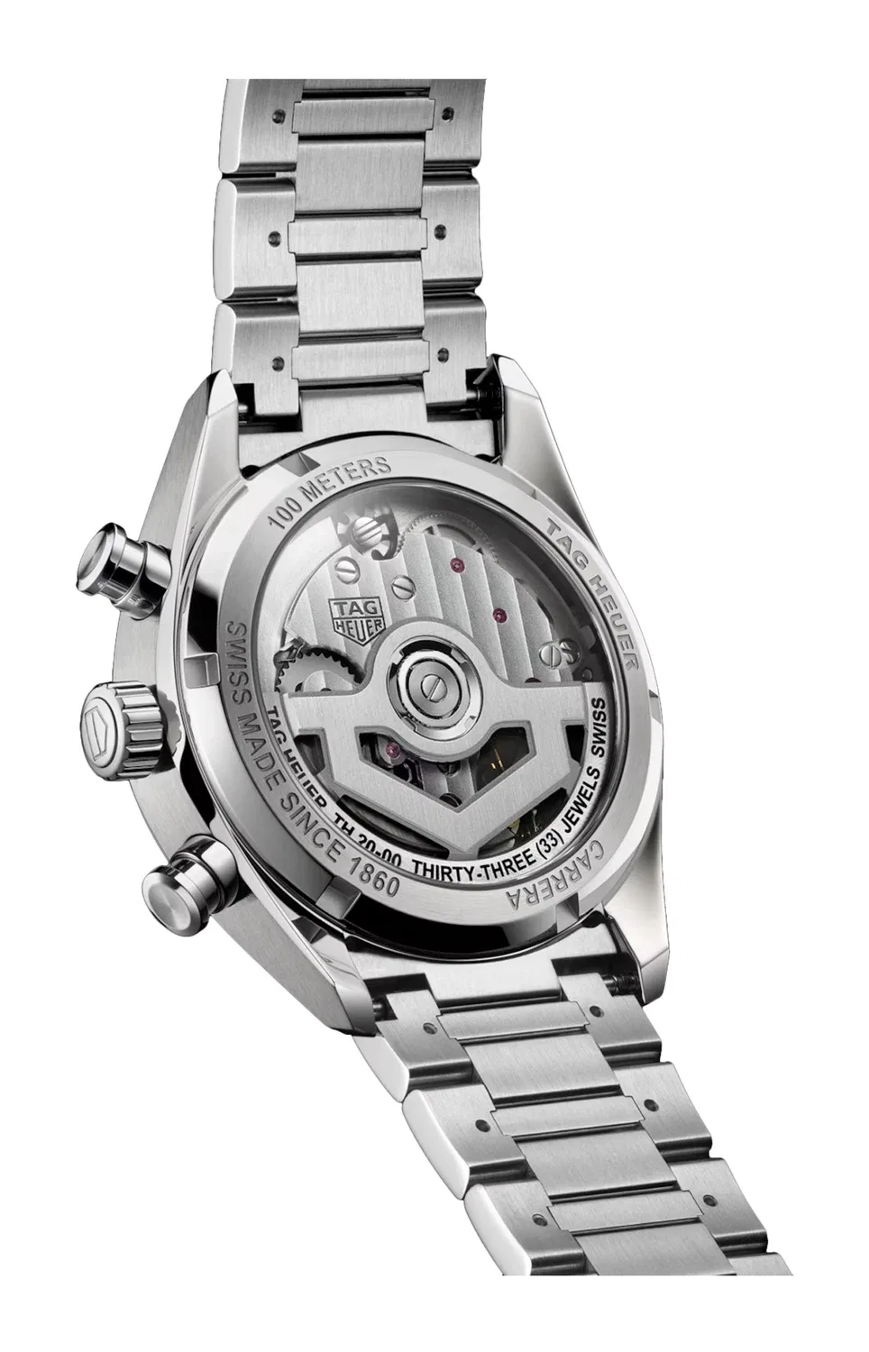 TAG HEUER КАРРЕРА ХРОНОГРАФ - CBS2216.BA0041, черный — фото 4