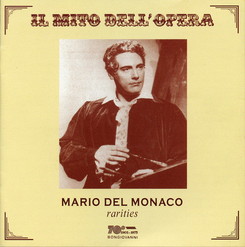 

CD диск Del Monaco, Mario: Rarities