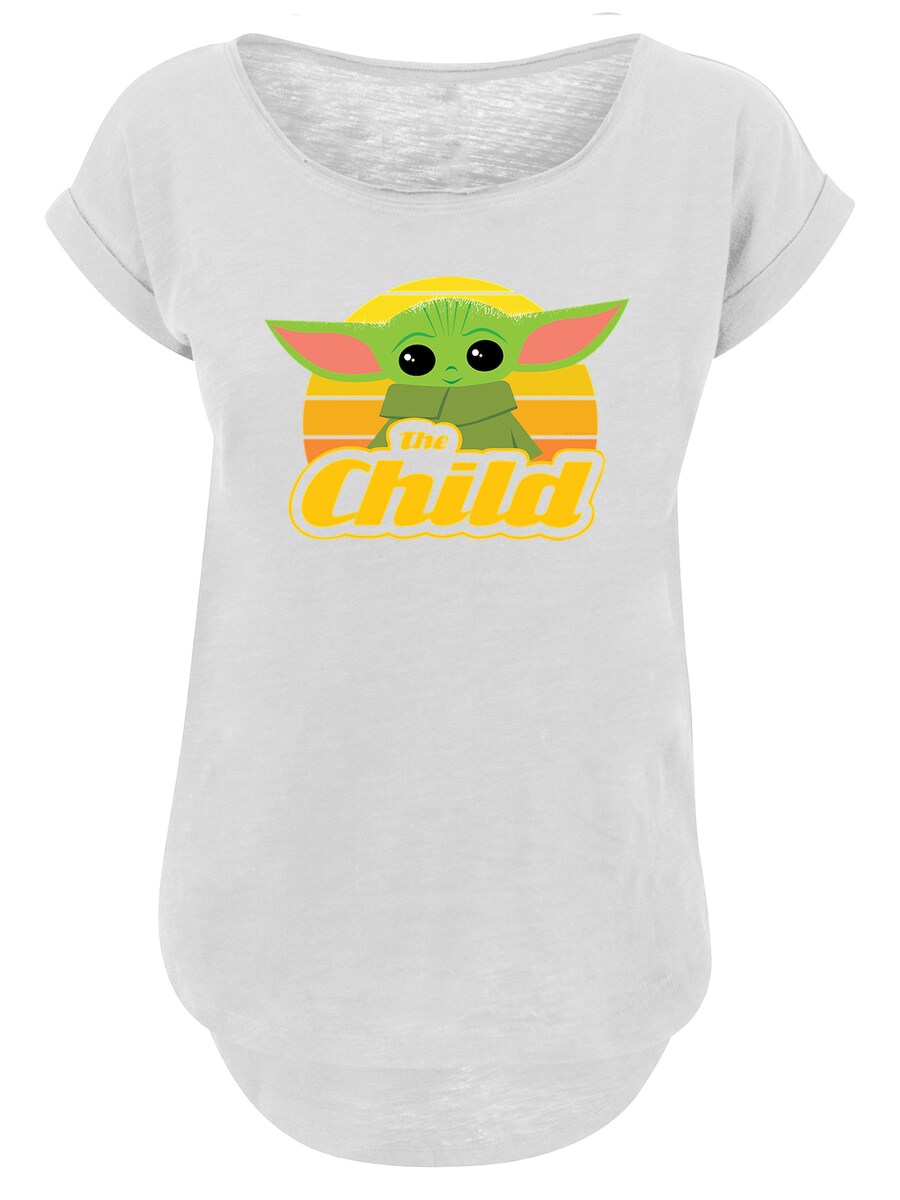 

Футболка F4NT4STIC Star Wars The Mandalorian The Child Retro, White
