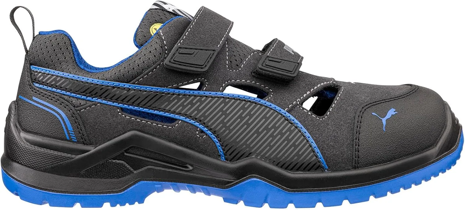 Защитные кроссовки PUMA Neodyme Low S1PS ESD - это модель унисекс с низким профилем, черный — фото 3