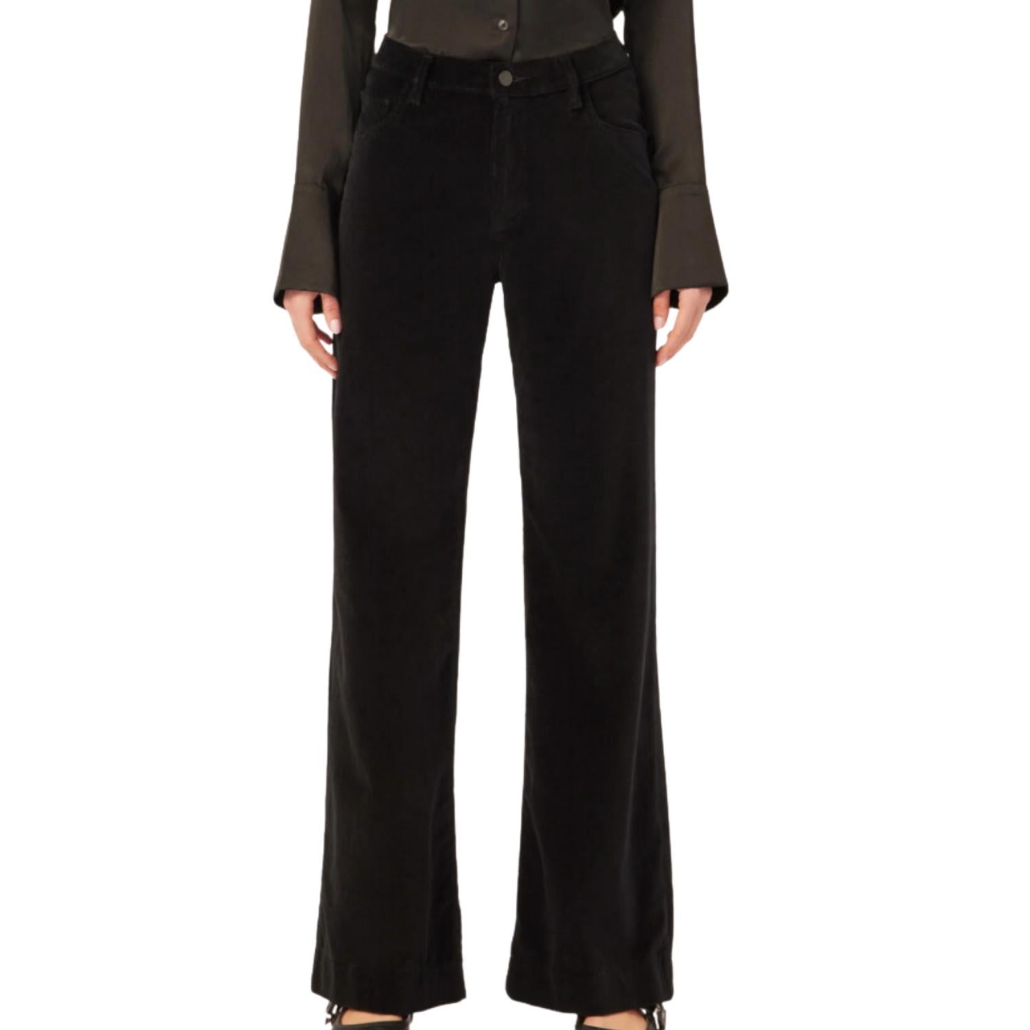 

Джинсы Hepburn Wide Leg High Rise Velvet в стиле вуду DL1961 - Women's, цвет voodoo