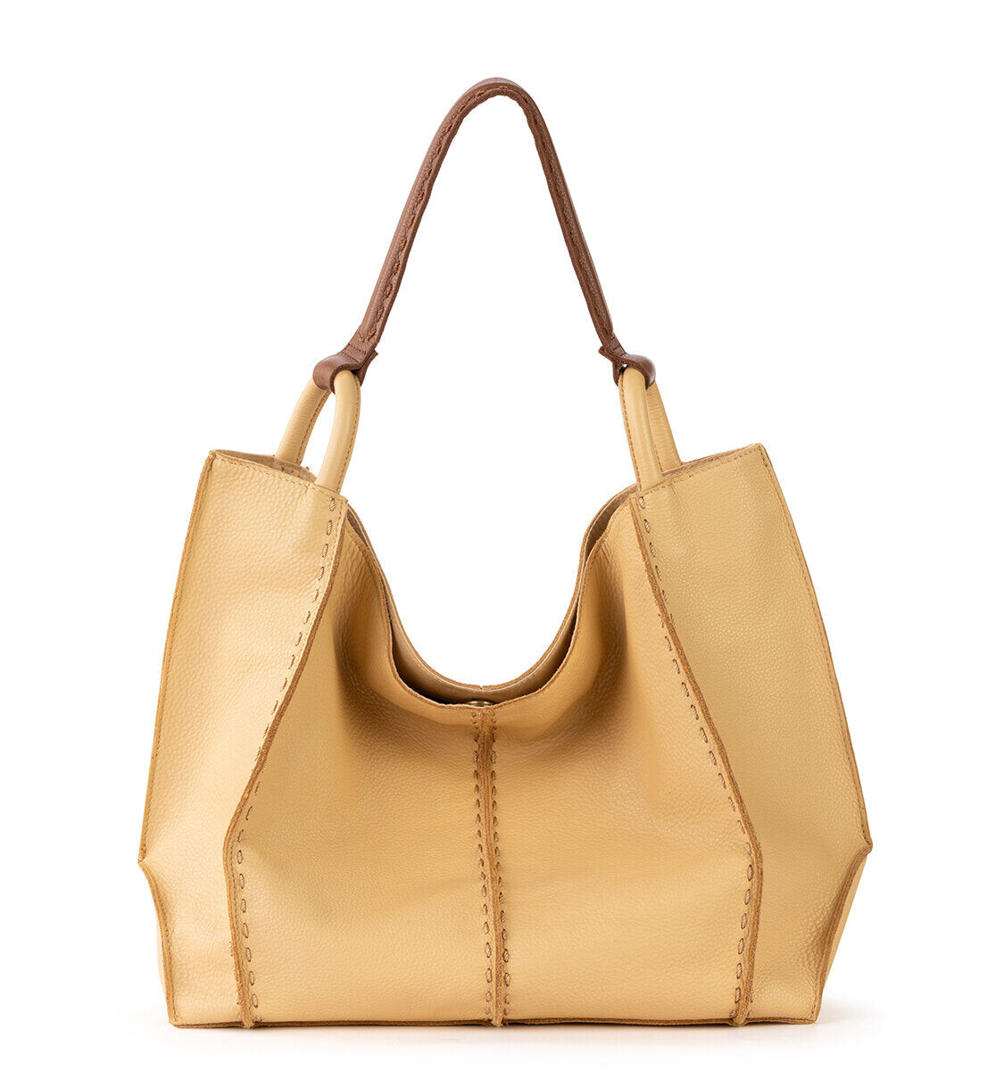 

Большая сумка-тоут Los Feliz The Sak, цвет Leather - Buttercup