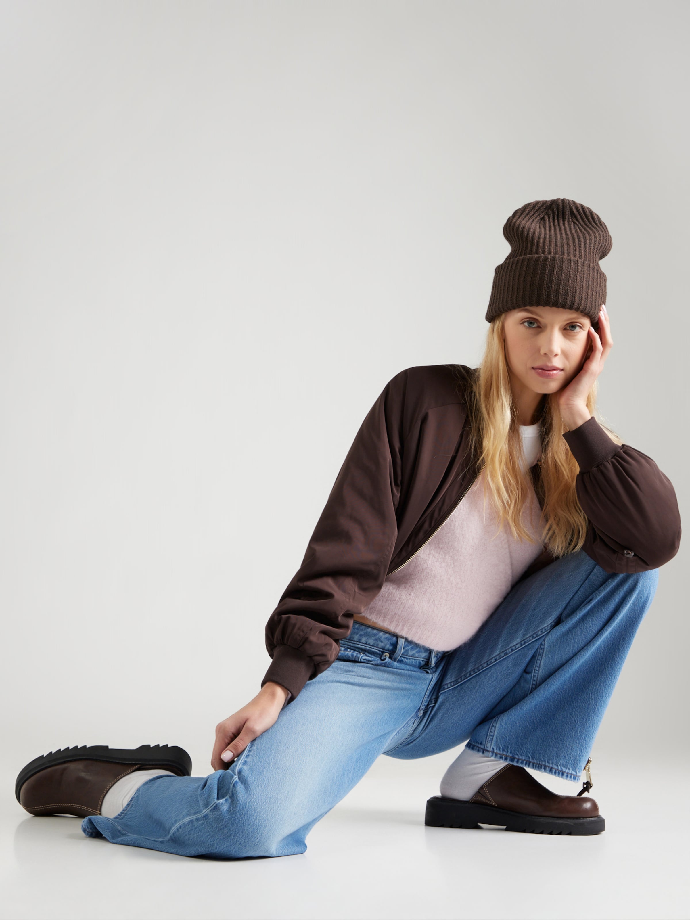 LEVI'S  Широкие джинсы 'Low Loose Jeans' в синем дениме — фото 4