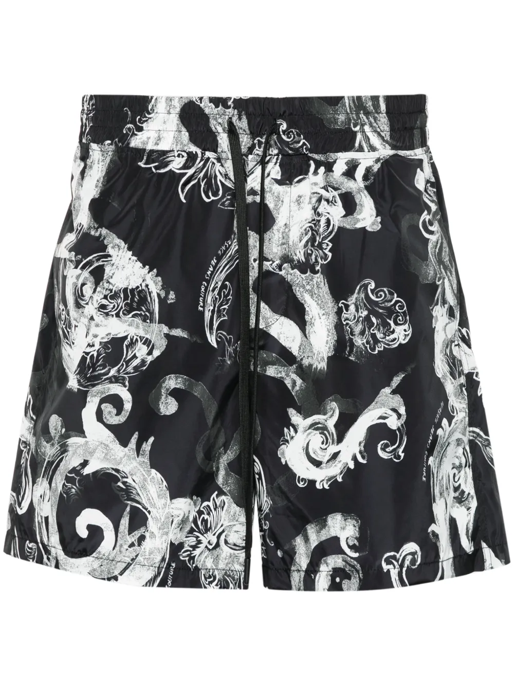 

Спортивные шорты с принтом Watercolour Couture Versace Jeans Couture, черный