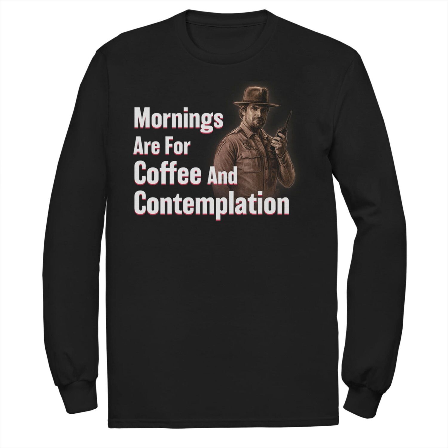 

Мужская футболка Stranger Things Hopper Coffee & Contemplation Licensed Character
