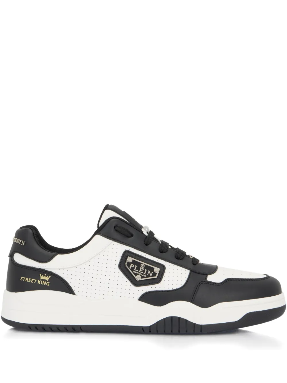 

Кеды с перфорацией Philipp Plein, белый