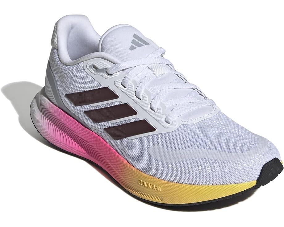 

Кроссовки adidas Run Falcon 5 W Running Shoes, цвет White/Aurora Met./Black