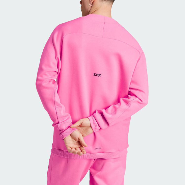 ZNE Толстовка мужская розовая Adidas, розовый — фото 3