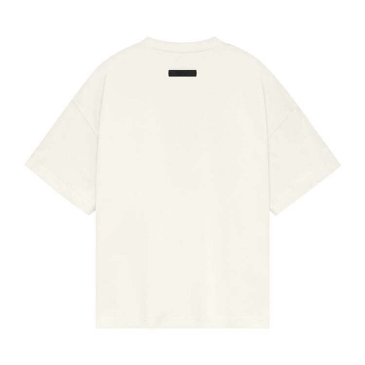 Футболка Fear of God Essentials Kids Jersey Crewneck Tee Shell, кремовый — фото 2