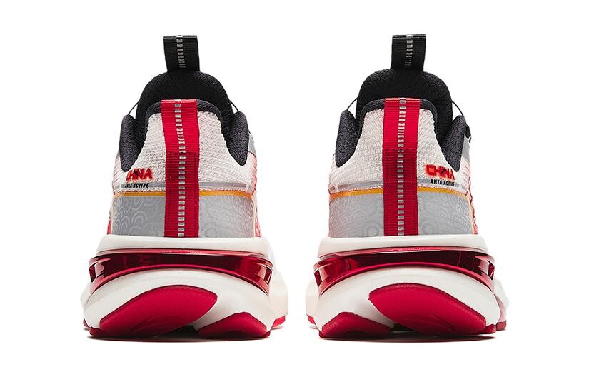Детские кроссовки GS Low-top Белые/Красные Anta Kids, белый/красный — фото 3