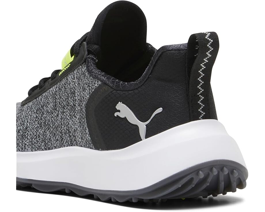 Кроссовки PUMA Golf Fusion Crush Sport Jr, цвет Puma Black/Electric Lime — фото 4