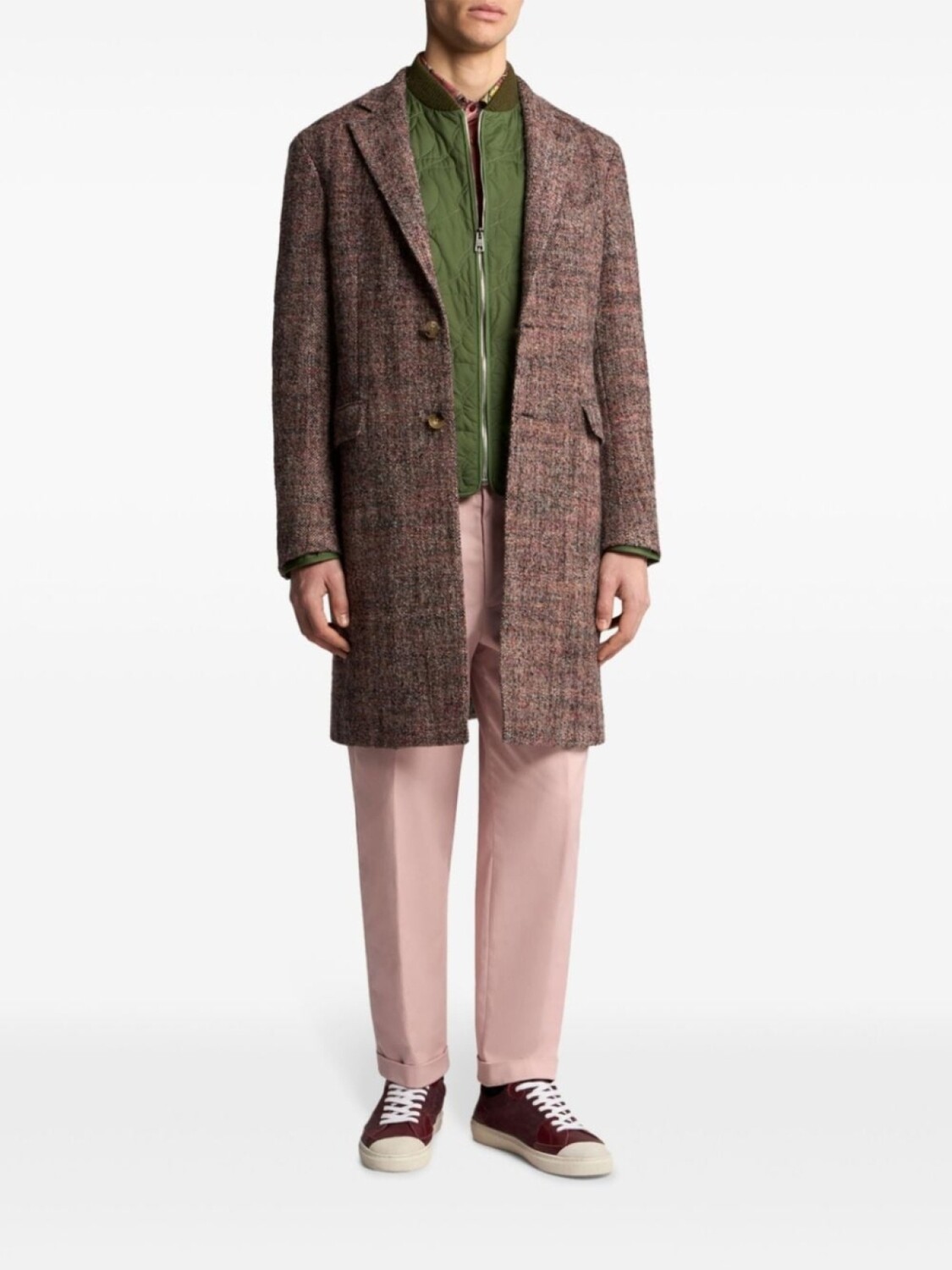 ETRO брюки чинос, розовый — фото 2