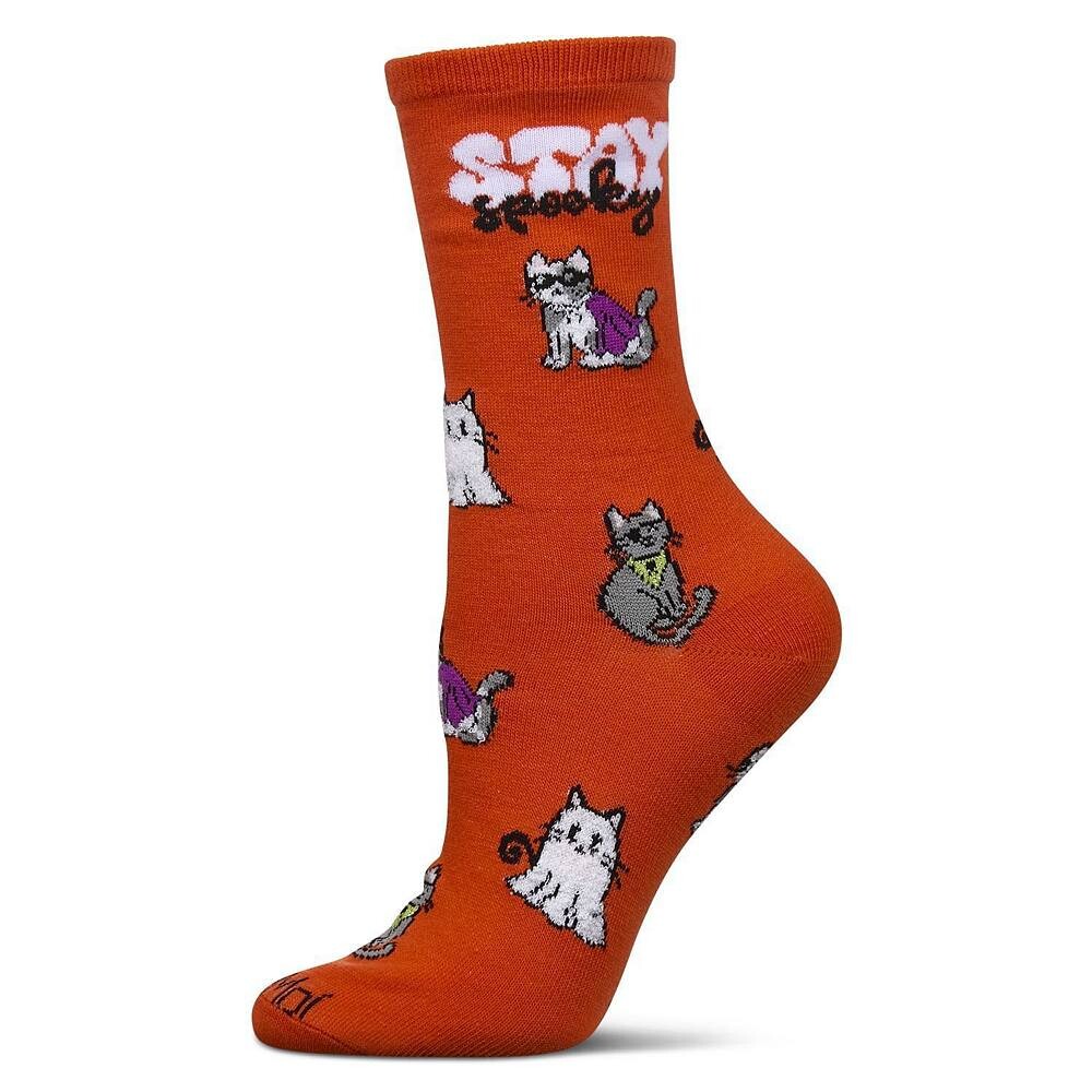 

Женские носки Stay Spooky Holiday Crew MeMoi, оранжевый