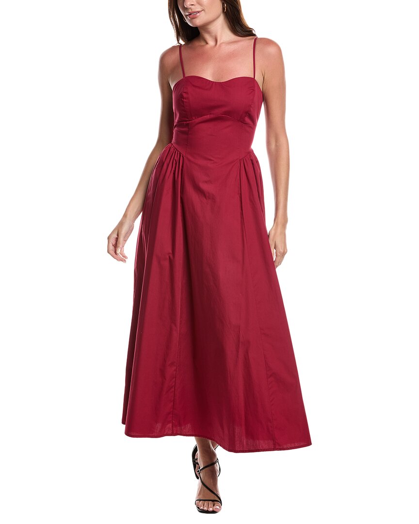 

Лаундри от Шелли Сигал Макси-платье Laundry by Shelli Segal, красный