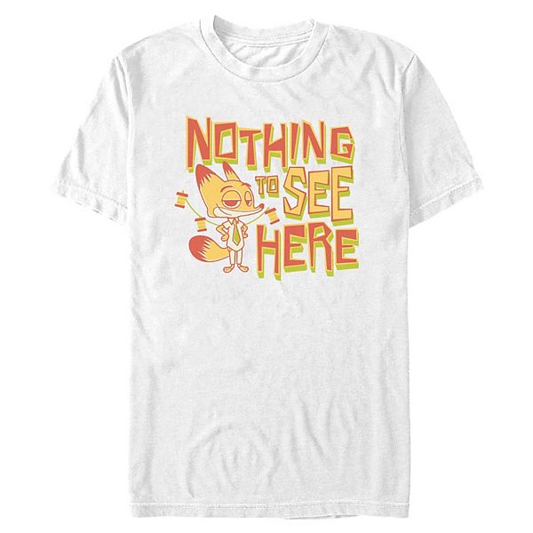 

Футболка с принтом Men's 's zootopia 2 nick nothing to see here Disney